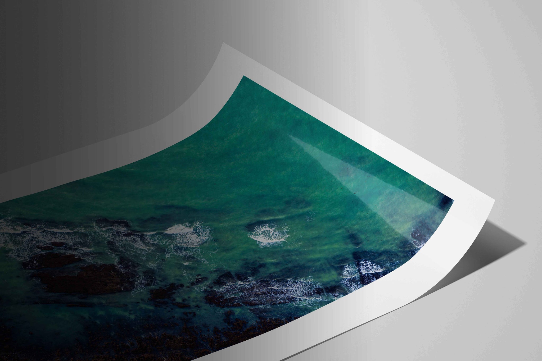 Archival Baryta Fine Art Paper presentation detail