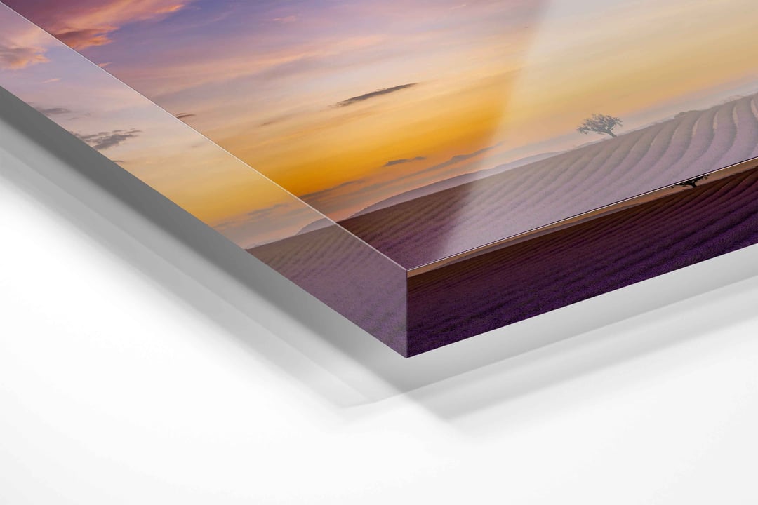 Acrylic 5mm Rounded Corners presentation detail
