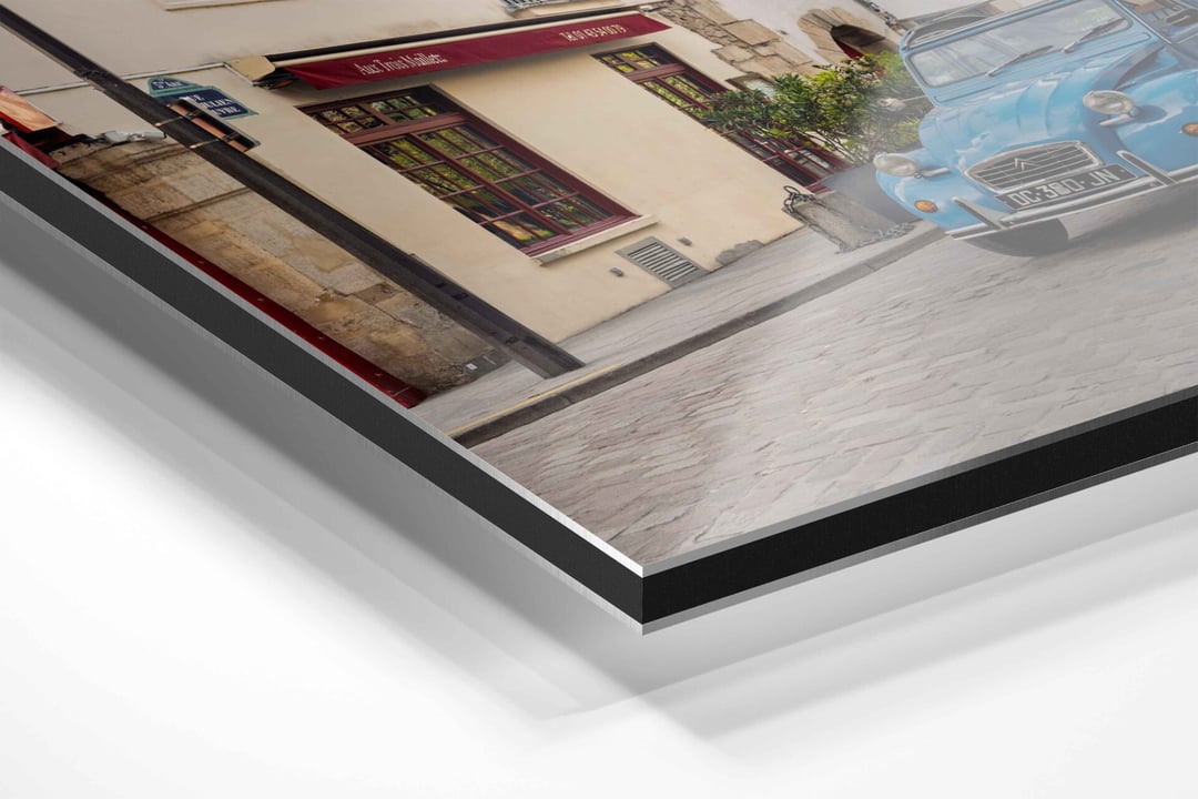 Alu-Dibond presentation detail