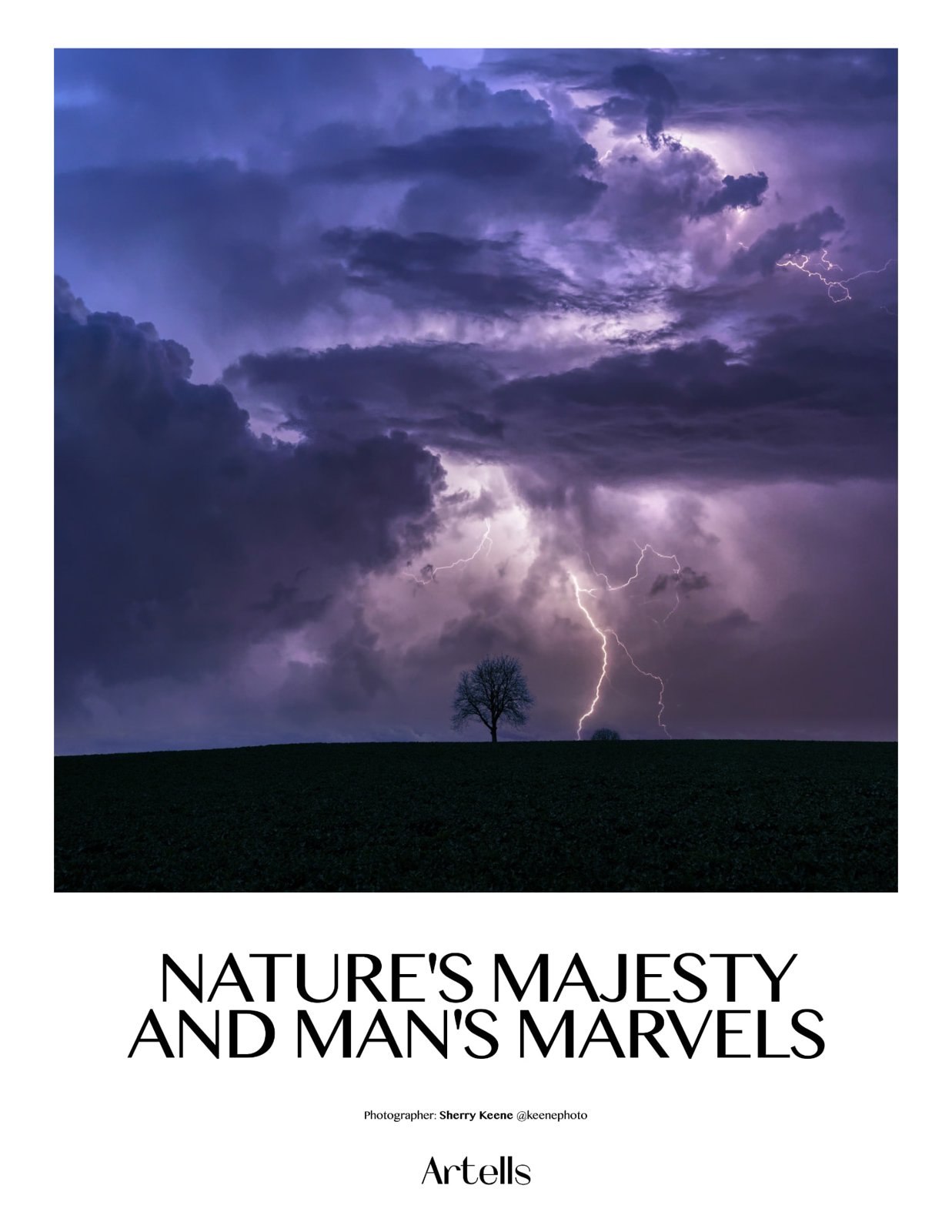 Artells Magazine Volume 2207, Nature's Majesty and Man's Marvels, tear sheet 1, photography by Sherry Keene