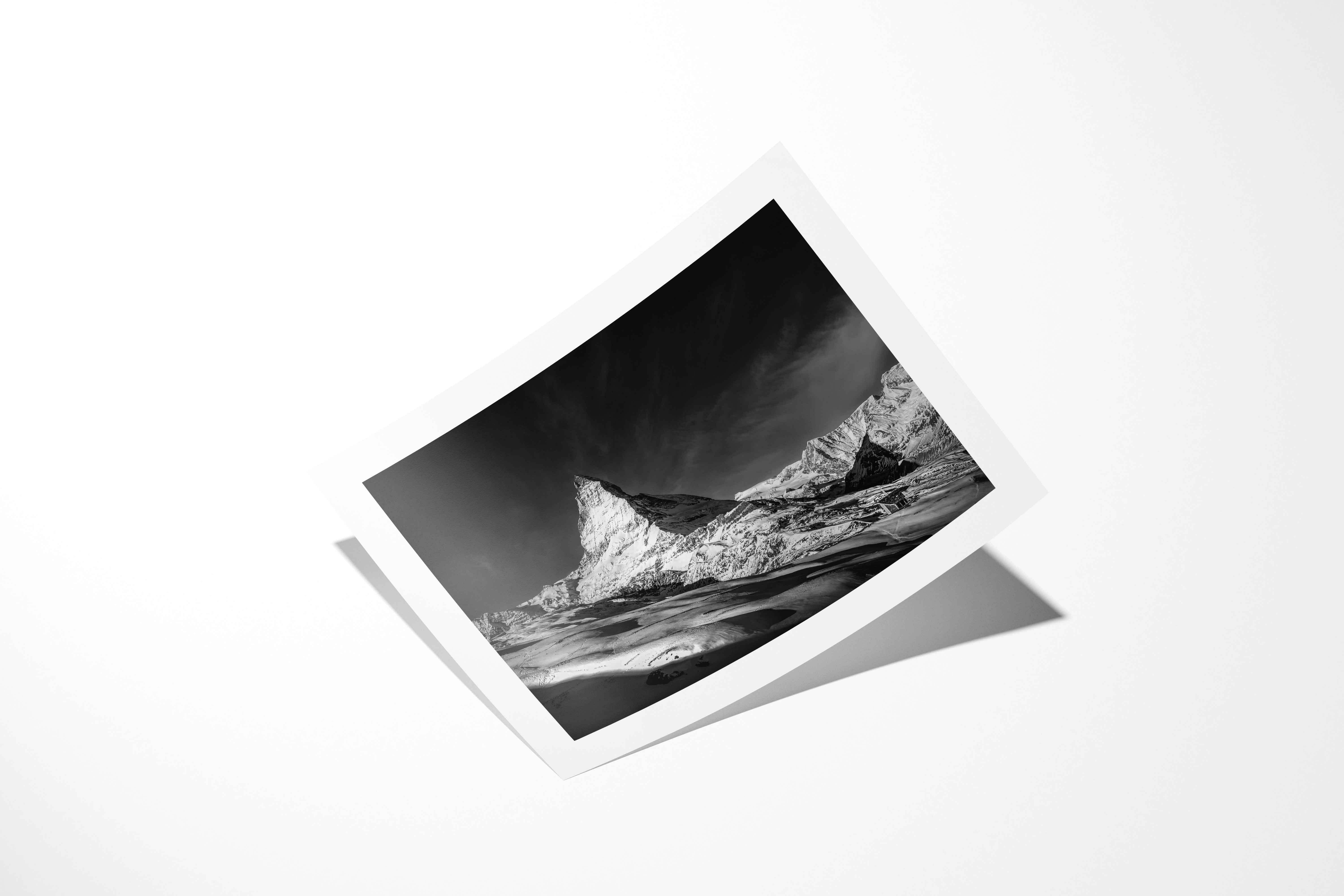 Archival Baryta Fine Art Paper presentation detail