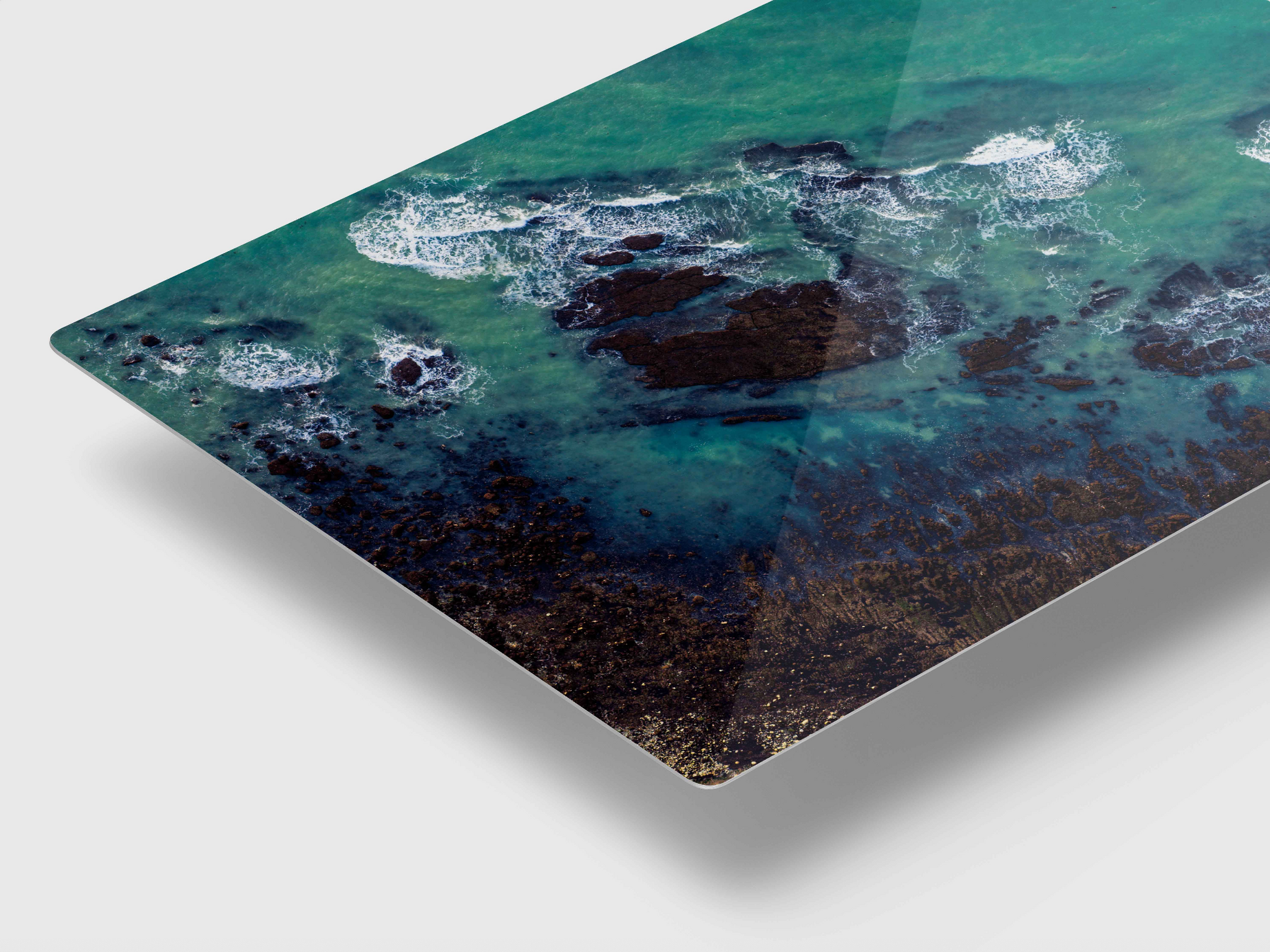 HD Sublimated Metal presentation detail