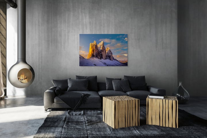 Cold Fire on Tre Cime