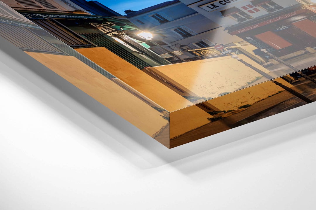 Acrylic 5mm Rounded Corners presentation detail