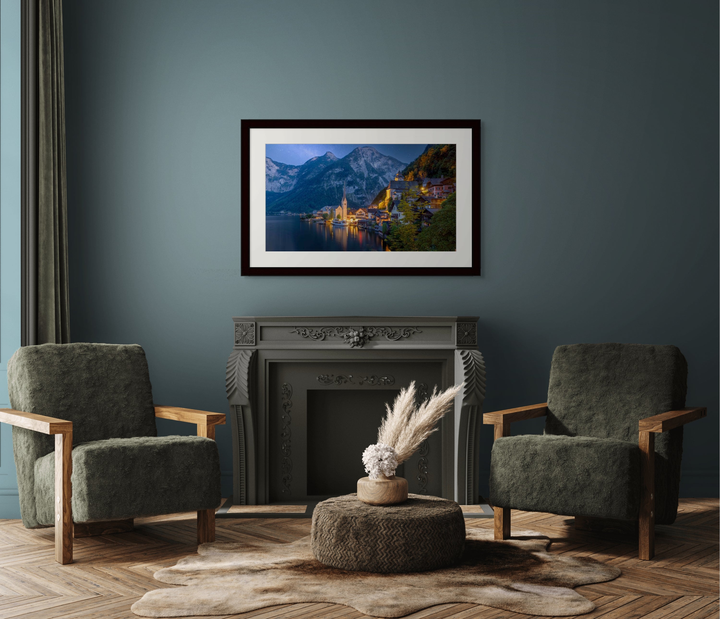 Serenity After Dark --Hallstatt, Austria
