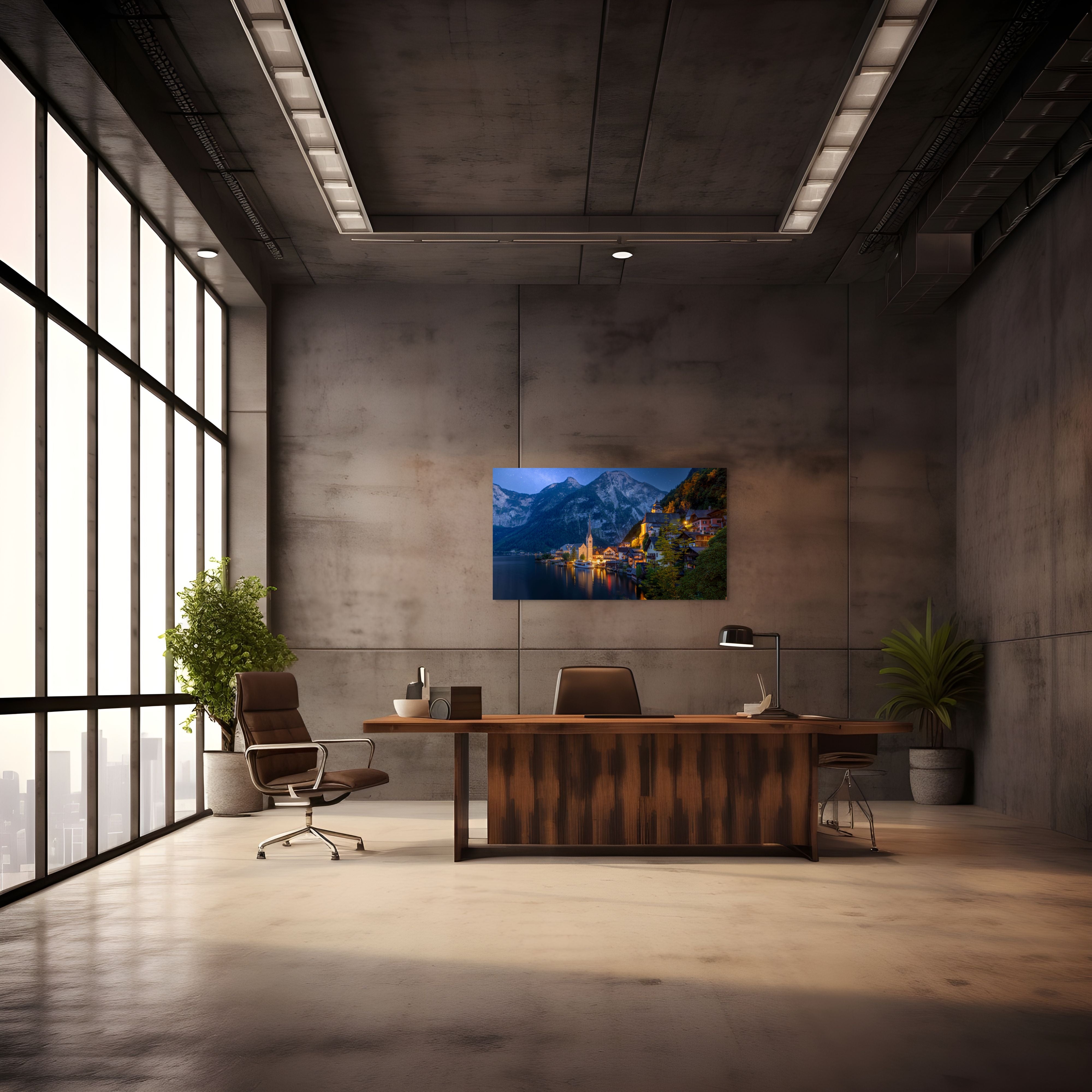 Serenity After Dark --Hallstatt, Austria