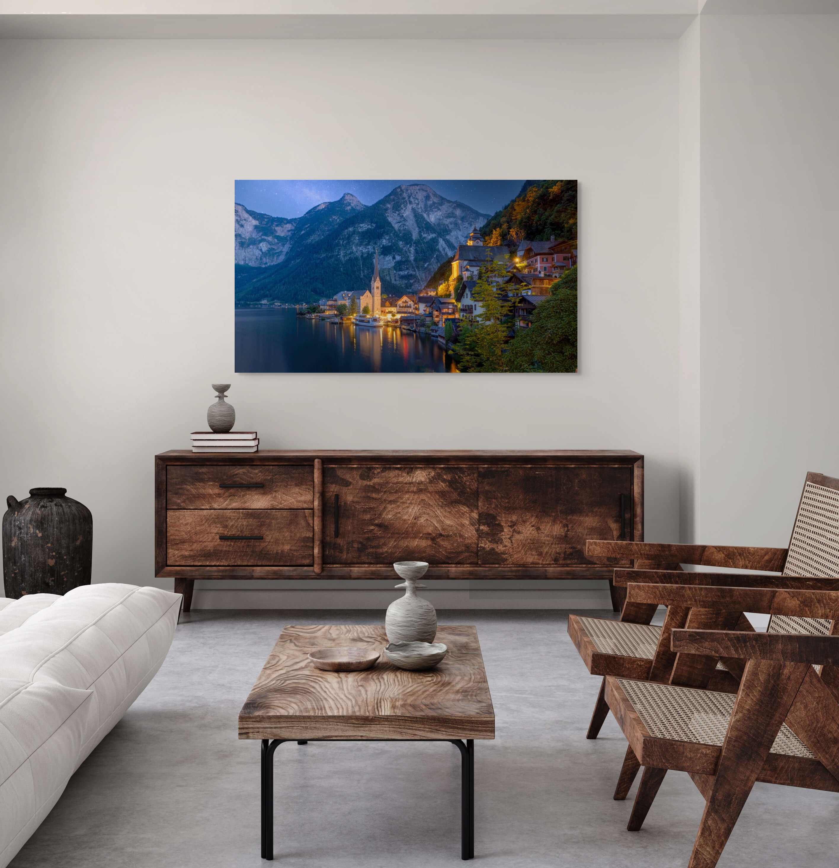 Serenity After Dark --Hallstatt, Austria