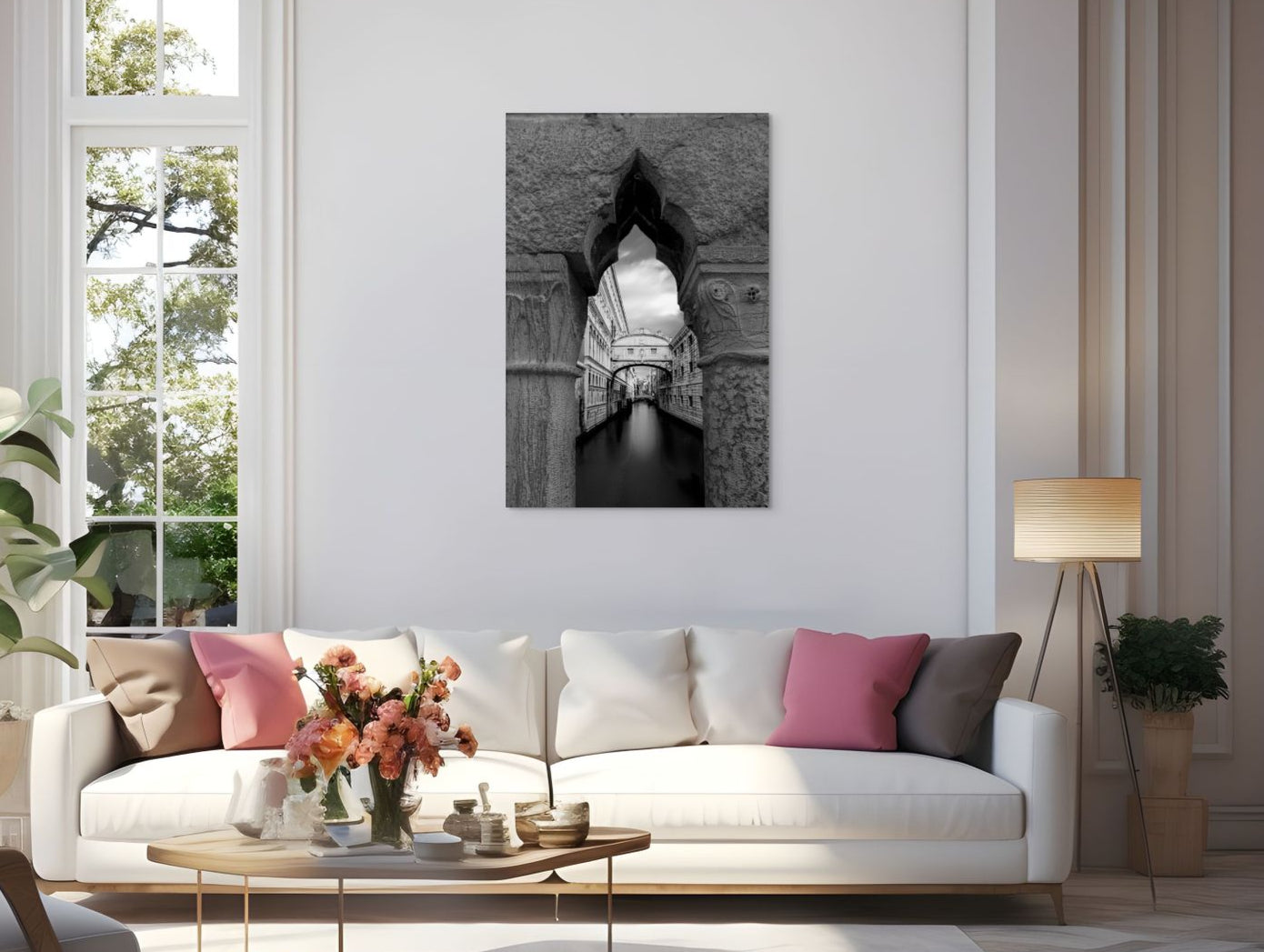 Award-winning fine art photo of the Bridge of Sighs at dawn. Captured with tripod from the bridge itself. Limited large prints by Keene Fine Art.