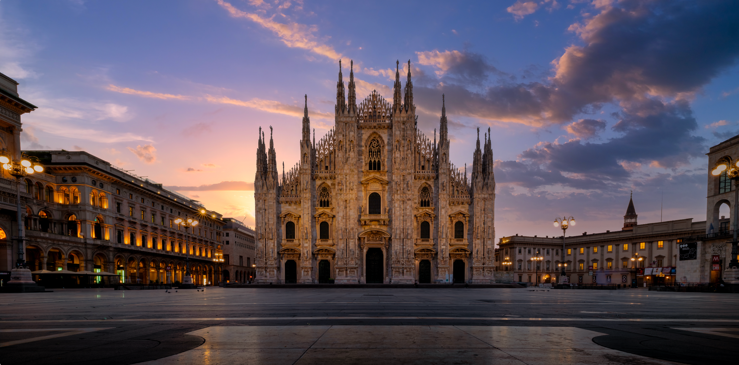 Milan Duomo at Dawn