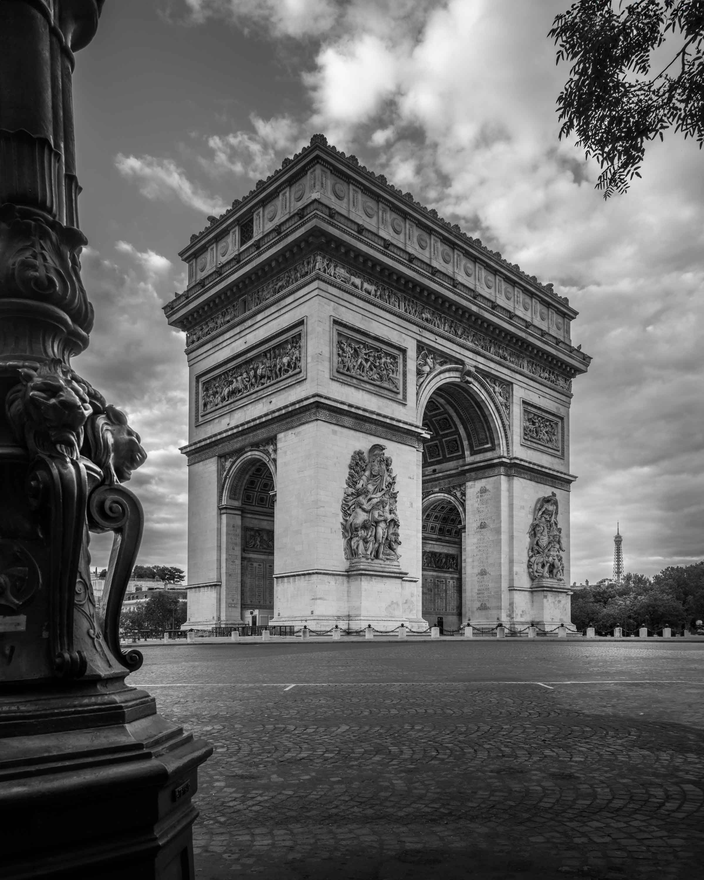 Framed in Heritage Arc de Triomphe