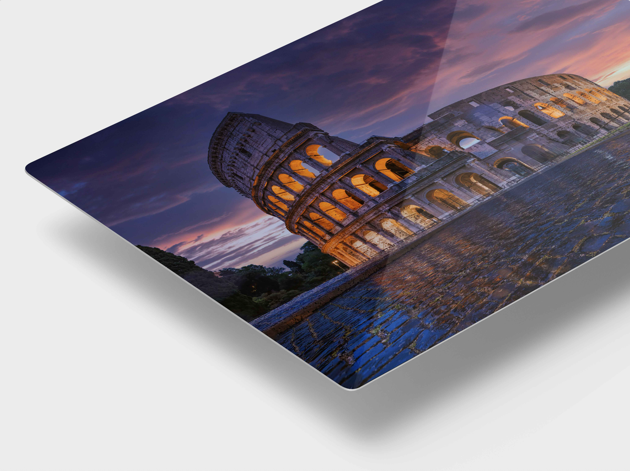 Reflection of Empire Rome Colosseum