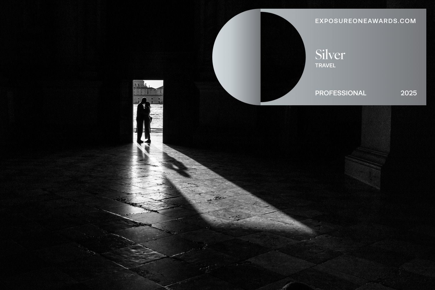 Two Souls in Sacred Stillness San Giorgio Maggiore Venice