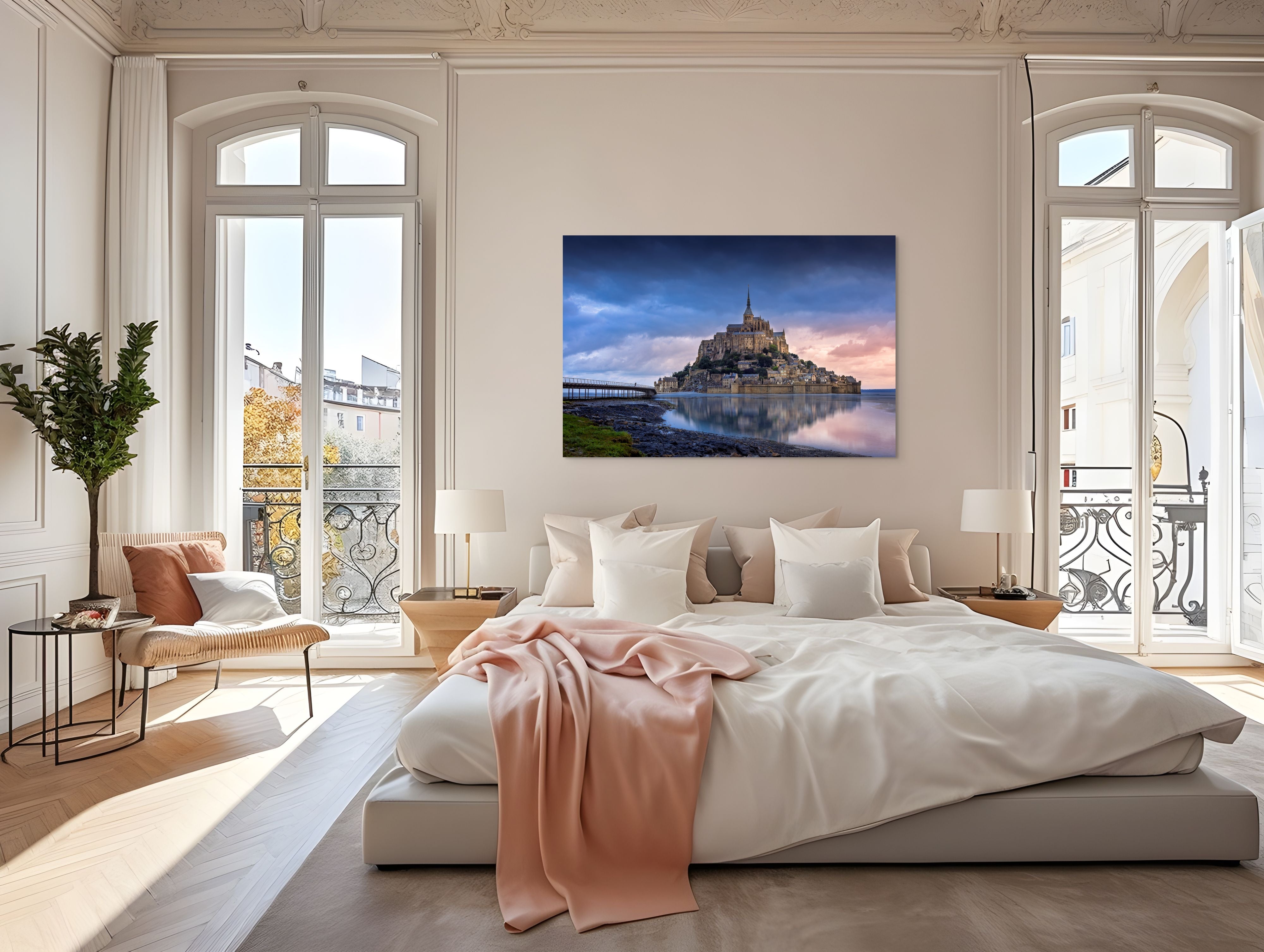 Crowned by the Tide Mont Saint-Michel Sunrise