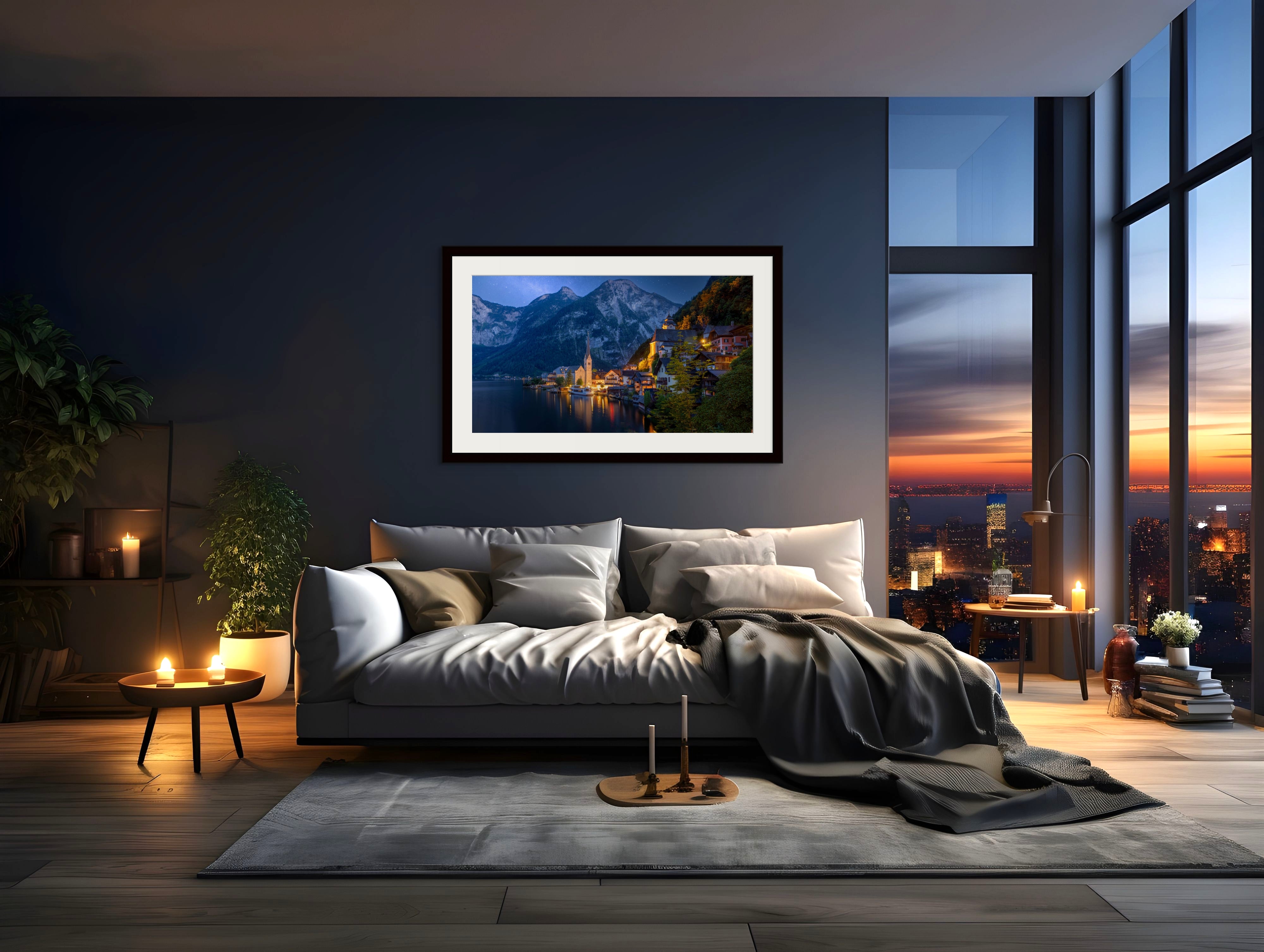 Serenity After Dark --Hallstatt, Austria