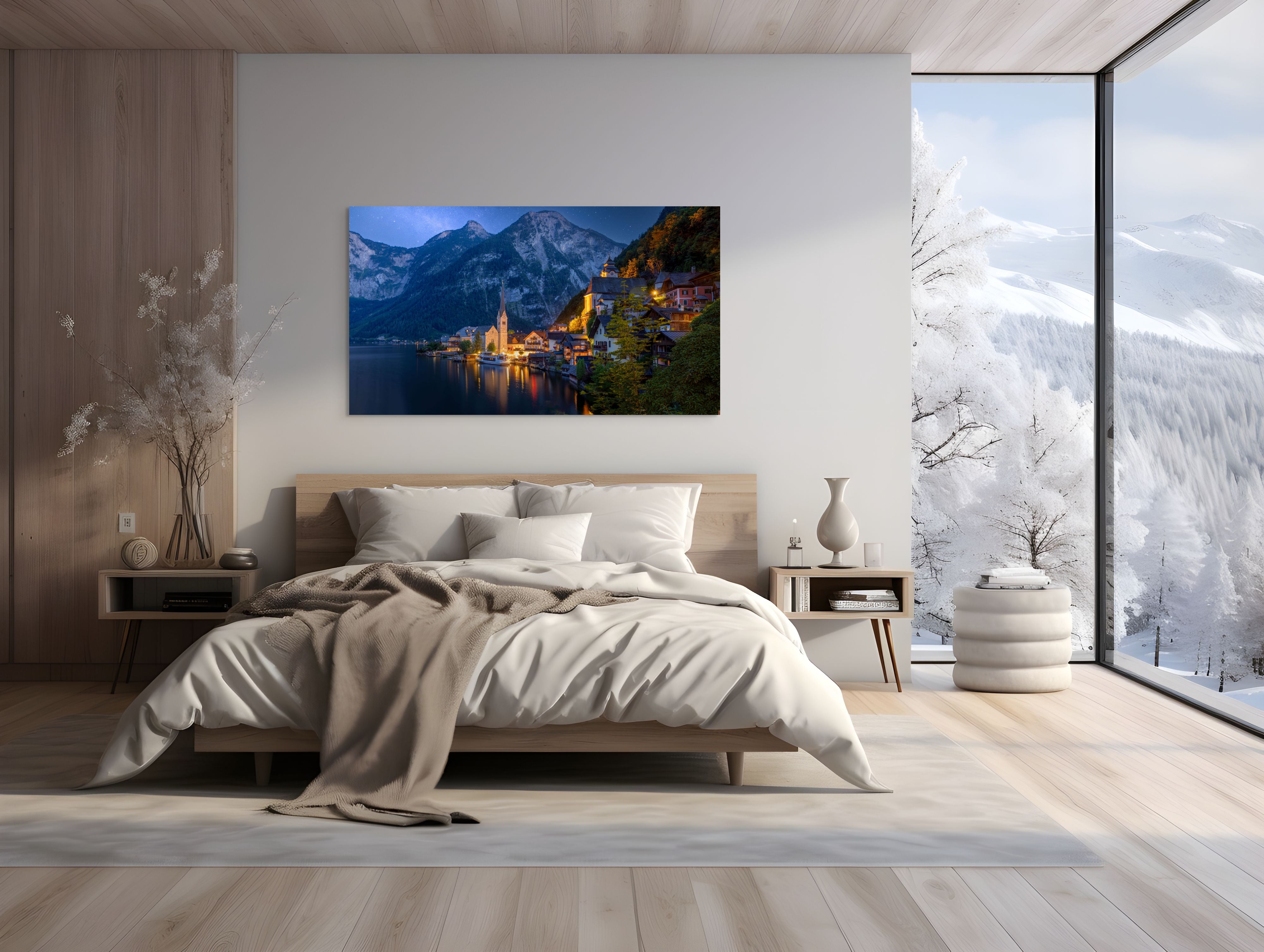 Serenity After Dark --Hallstatt, Austria