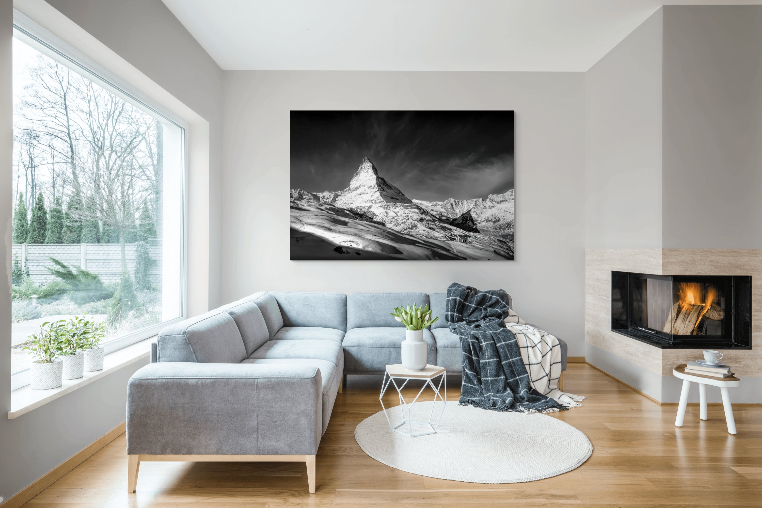 The Light Between Departures - Matterhorn After First Light