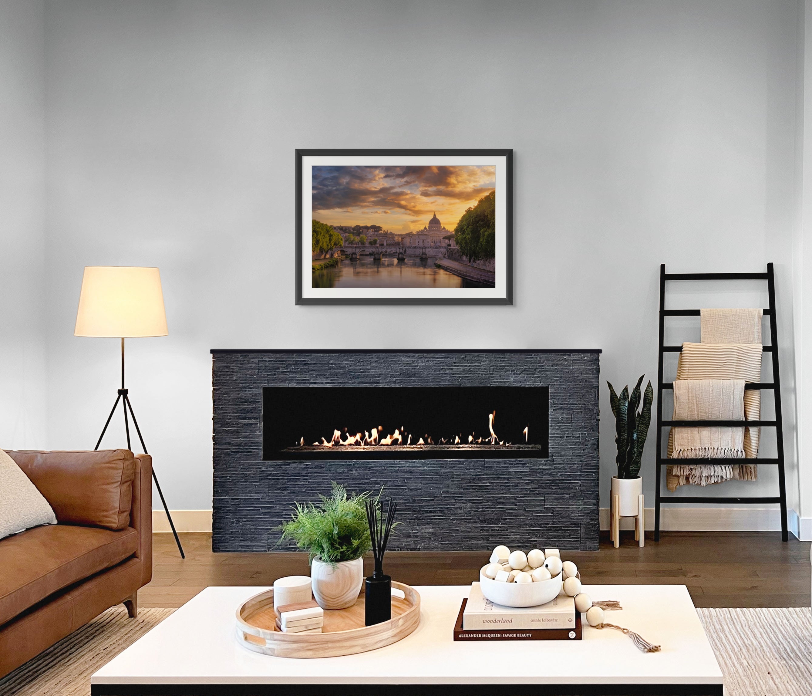 Eternal Light Over St. Peter’s Basilica Rome